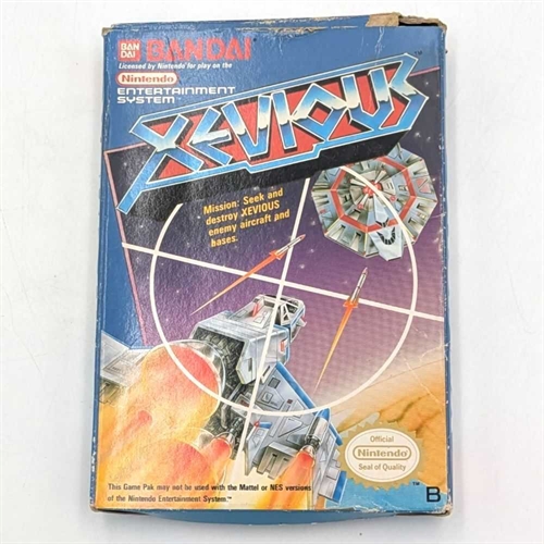 Xevious - Original Æske - (EEC) - NES Spil (B Grade) (Genbrug)